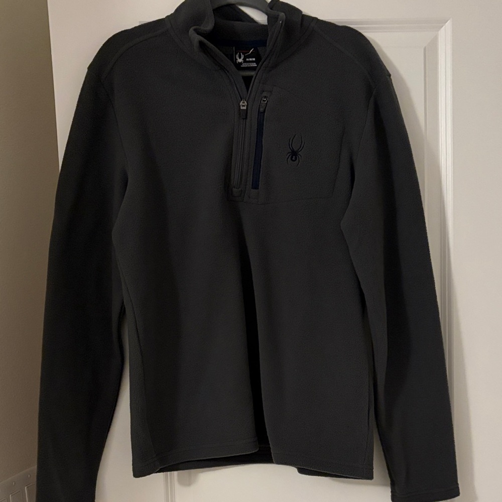 Spyder Dark Gray Quarter-Zip Pullover